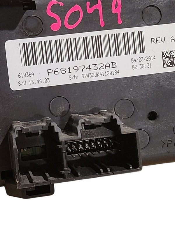 Temperature Control LHD VIN W 6th Digit Jk Body Fits 14-18 WRANGLER 63