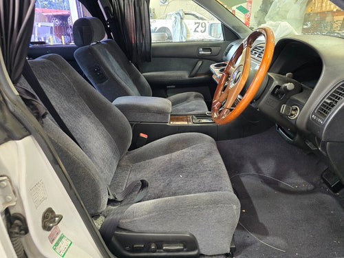 1996 Nissan Cedric Y33 Blue Cloth Power Seats Full Set Front &Rear & C