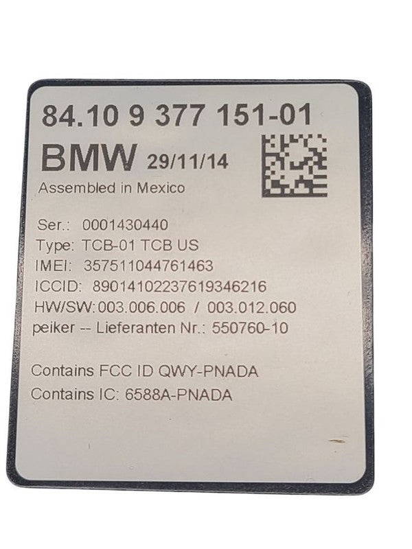 Chassis ECM Telematics Communication Module Fits 2015 528i 615723