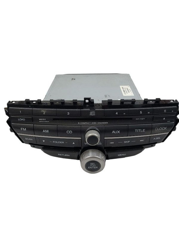 Audio Equipment Radio Audio Assembly AM-FM-6CD Sedan Fits 10-12 ACCORD