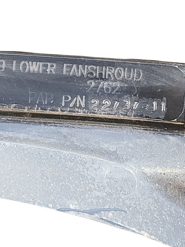 SILVRDO25 2011 Radiator Shroud 673736