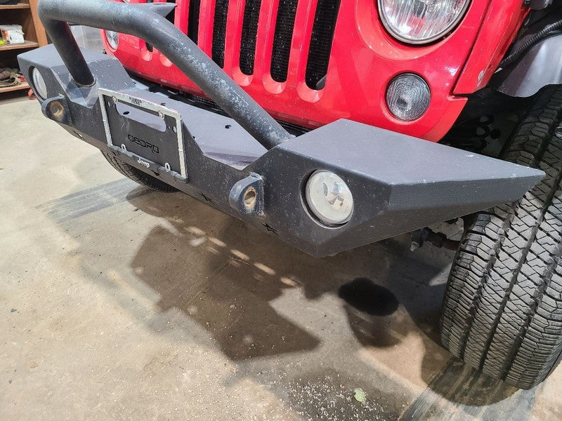 Front Bumper VIN W 6th Digit Jk Body Plastic Bumper Fits 07-18 WRANGLE