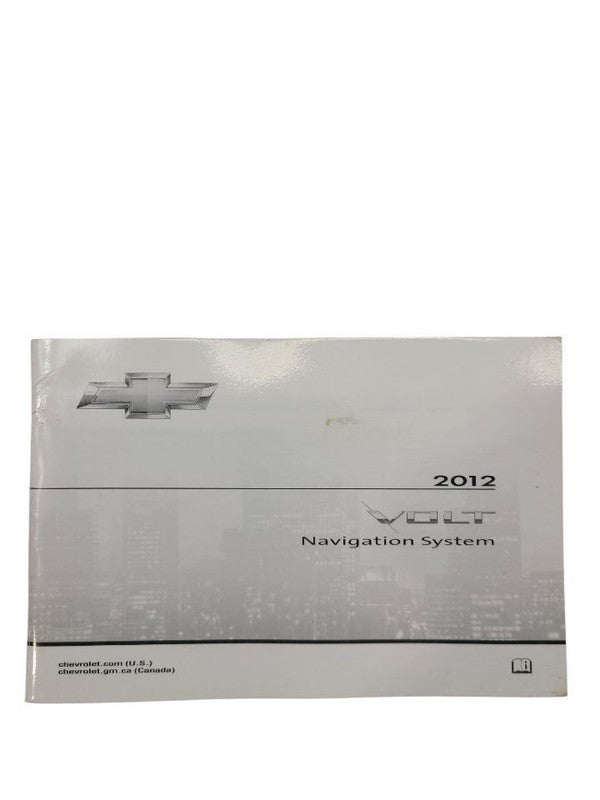 VOLT      2012 Owners Manual 637828