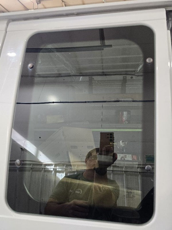 Rear Door Glass Hinged Door Fixed Rear Tinted Fits 99-14 FORD E150 VAN