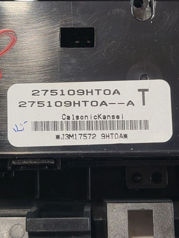Temperature Control AC Manual Temperature Control S Fits 16-18 ALTIMA 