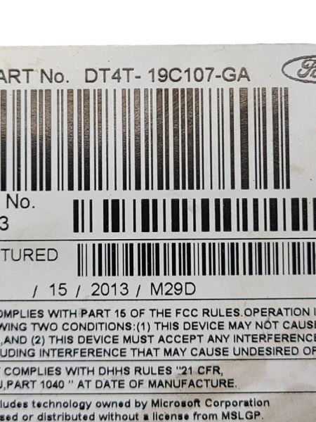 Audio Equipment Radio Receiver AM-FM-CD-MP3 Single Disc Fits 13 EDGE 5