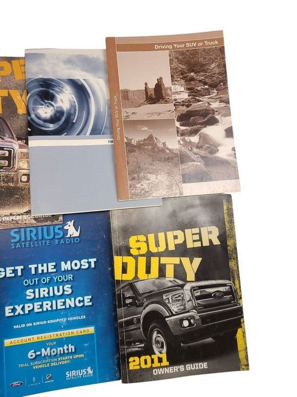 F250SD    2011 Owners Manual 616747