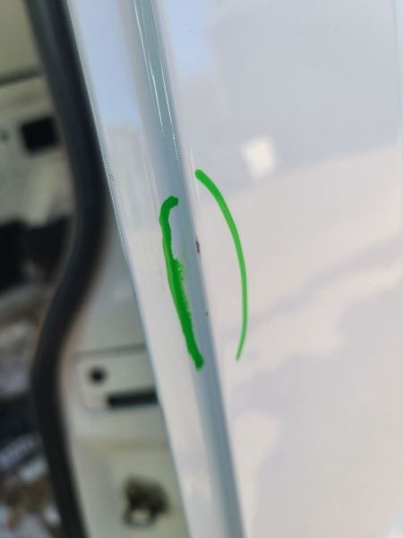 Driver Rear Side Door Sliding With Panel Fits 15-19 PROMASTER CITY 601