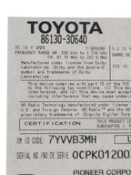 Audio Equipment Radio Receiver P10824 Face ID Fits 15 LEXUS GS350 6658
