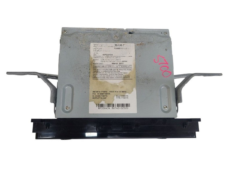 Audio Equipment Radio Sedan Display And Receiver Fits 17-19 COROLLA 67