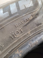 3 Used Tires 265-60-18  Michelin 10/32 662240