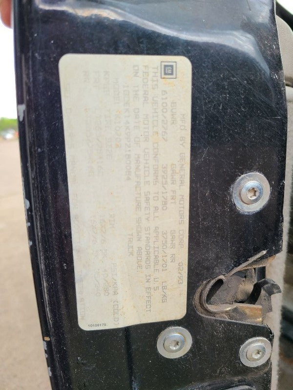 Passenger Corner/Park Light Fits 90-93 CHEVROLET 1500 PICKUP 629675