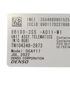 Chassis ECM Communication Telematics Left Hand Dash Fits 23-25 INTEGRA