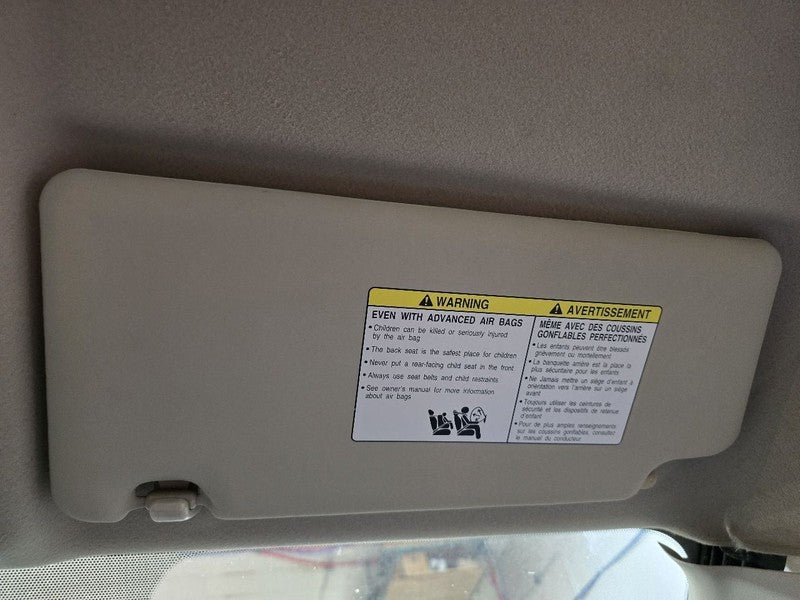 Passenger Sun Visor VIN J 1st Digit Japan Built Fits 08-15 ROGUE 62300