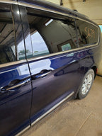 Driver Rear Side Door Movable Tempered Glass Fits 17-25 PACIFICA 67678