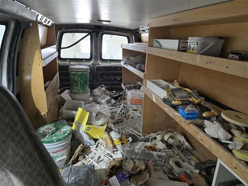 Driver Side View Mirror Single Mirror Fits 03-07 EXPRESS 1500 VAN 5748