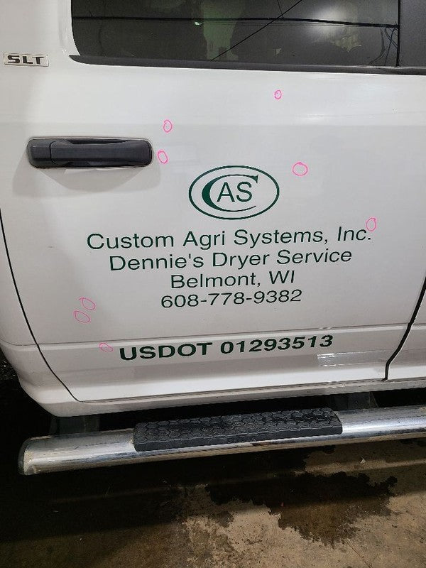 Passenger Rear Side Door Classic Style Fits 09-24 DODGE 1500 PICKUP 65
