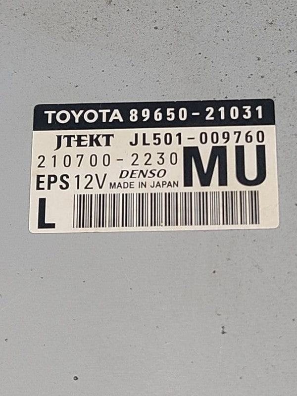 Chassis ECM Power Steering Control Fits 14-16 SCION TC 669822