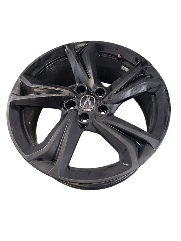 Wheel 19x8 Alloy 5 Twisted Spoke Painted Black Fits 23-26 INTEGRA 6713