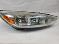 Passenger Headlight Halogen Chrome Headlamp Bezel Fits 15-18 FOCUS 553