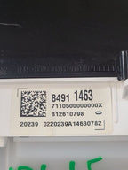 Speedometer MPH And KPH Opt Udd Fits 21-22 SILVERADO 1500 641306 84911