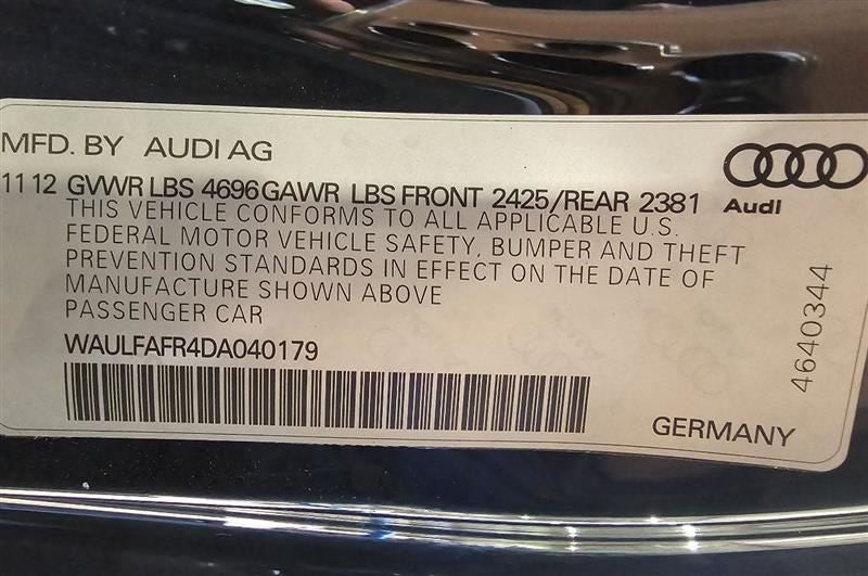 Driver Headlight Xenon HID Self Adjusting Opt 8Q3 Fits 13-17 AUDI A5 5