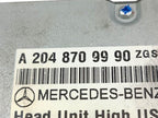Audio Equipment Radio 204 Type C230 Receiver Fits 08 MERCEDES C-CLASS 