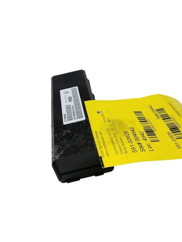 Chassis ECM Temperature Center Dash VIN P 4th Digit Fits 14-16 CRUZE 6