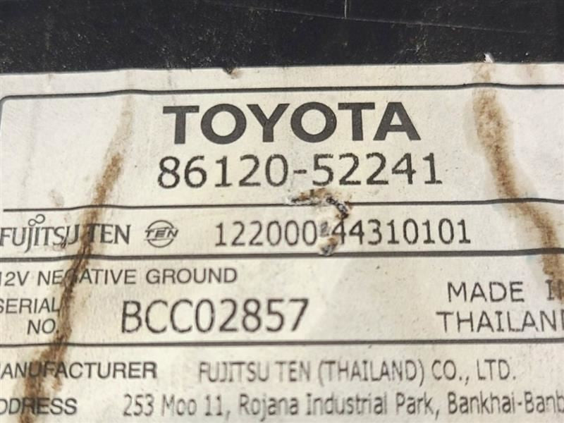 Audio Equipment Radio Receiver 6 Speaker Fits 04-07 HIGHLANDER 586503 