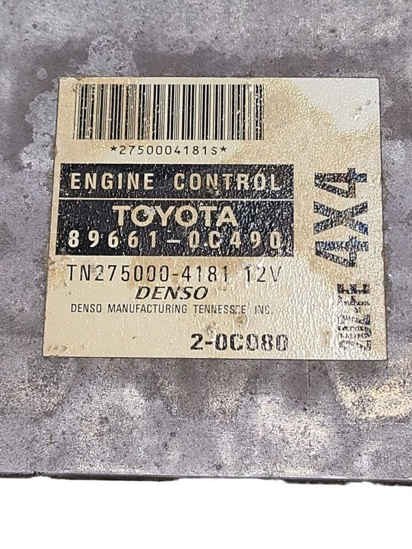 Engine ECM Electronic Control Module Center Dash 4WD Fits 03 SEQUOIA 6