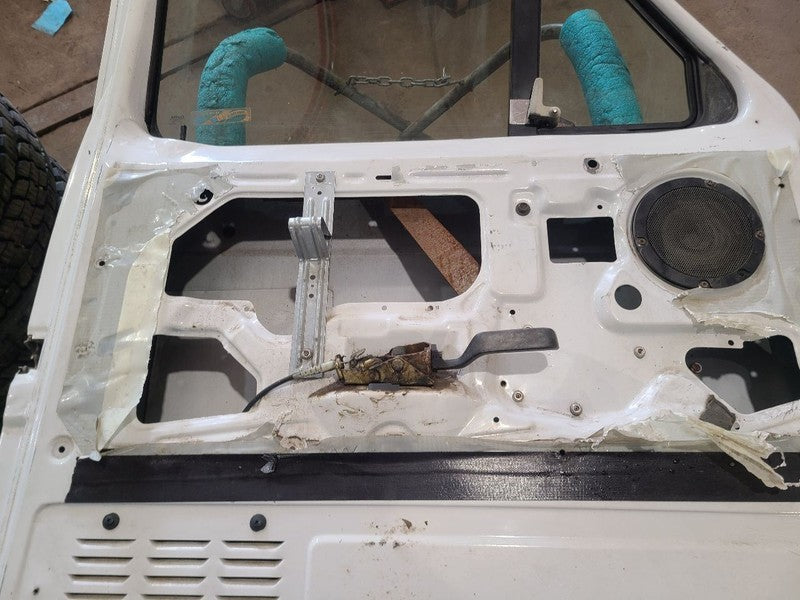 Driver Front Door Electric Pedestal Mirror 2 Bolts Fits 94 BRONCO 6519