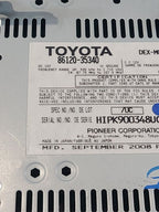 Audio Equipment Radio Receiver CD Fits 06-09 4 RUNNER 660137