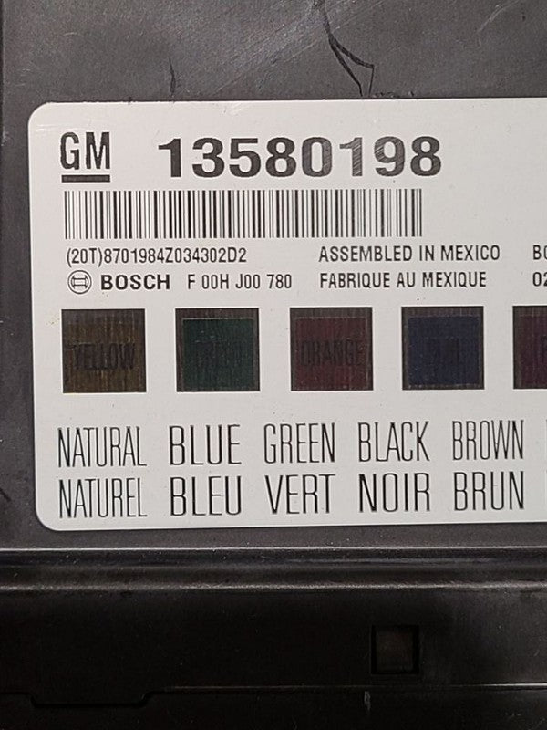 Chassis ECM Body Control BCM ID 13580773 Fits 11 13 VOLT 626223