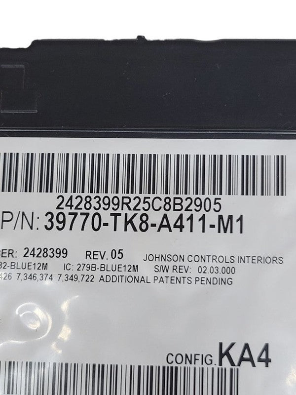 Chassis ECM Communication Bluetooth Unit LX Fits 14-17 ODYSSEY 672308