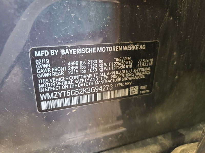 Driver Left Tail Light Incandescent Fits 17-20 COUNTRYMAN 675043