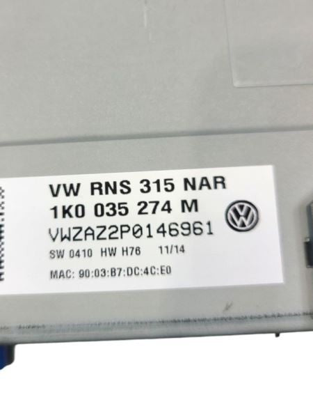 Audio Equipment Radio Receiver Radio With Navigation Fits 12-17 JETTA 