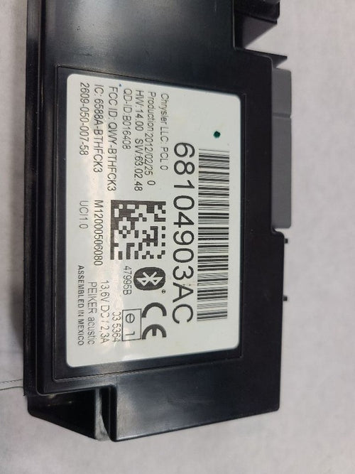 Chassis ECM Communication Classic Style Telematics Fits 11-17 COMPASS 