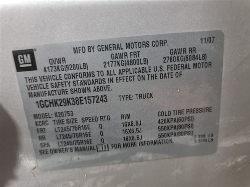 SILVRDO25 2008 Dash Bezel 531417