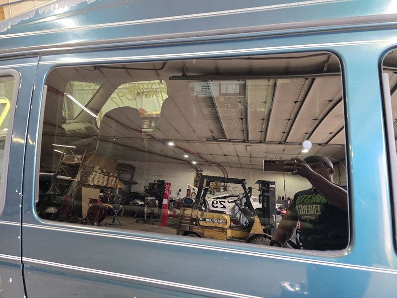 Quarter Glass Forward Left Hand Privacy Tint Fits 84-95 CARAVAN 642109