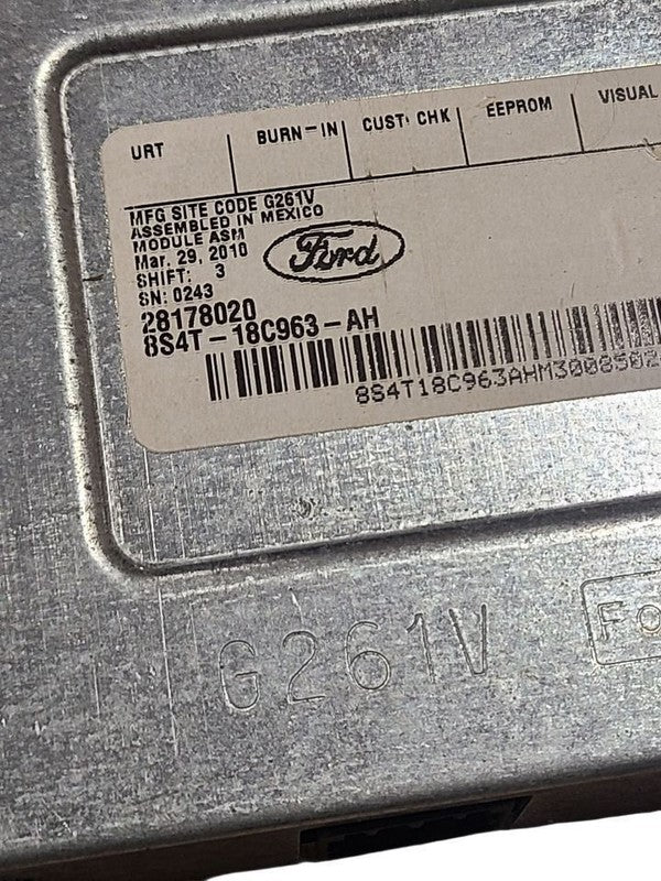 Audio Equipment Radio Sirius Module Fits 09-12 FORD F250SD 643393 8S4T
