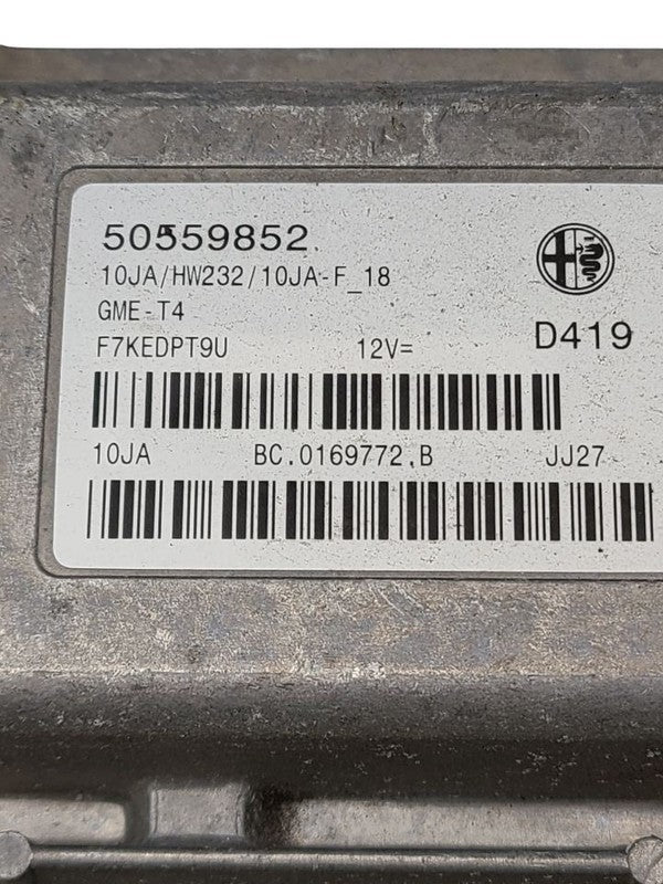 Engine ECM Engine Computer Fits 2019 GIULIA 612982 50559852