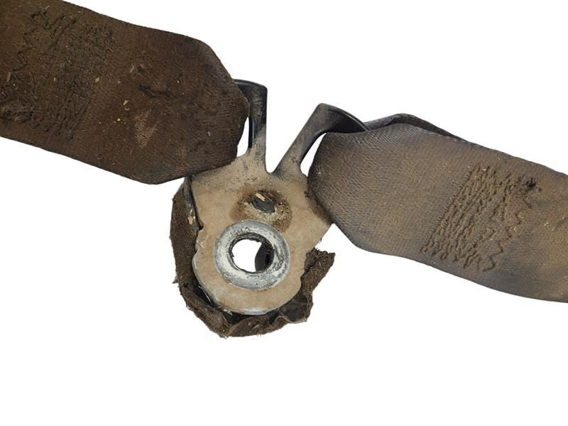 REAR SILVRDO15 2000 Center Retractor Seat Belt Rear 574802