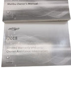 MALIBU    2018 Owners Manual 620162