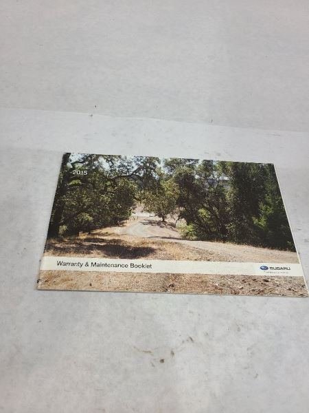 OUTBAKLEG 2015 Owners Manual 552591