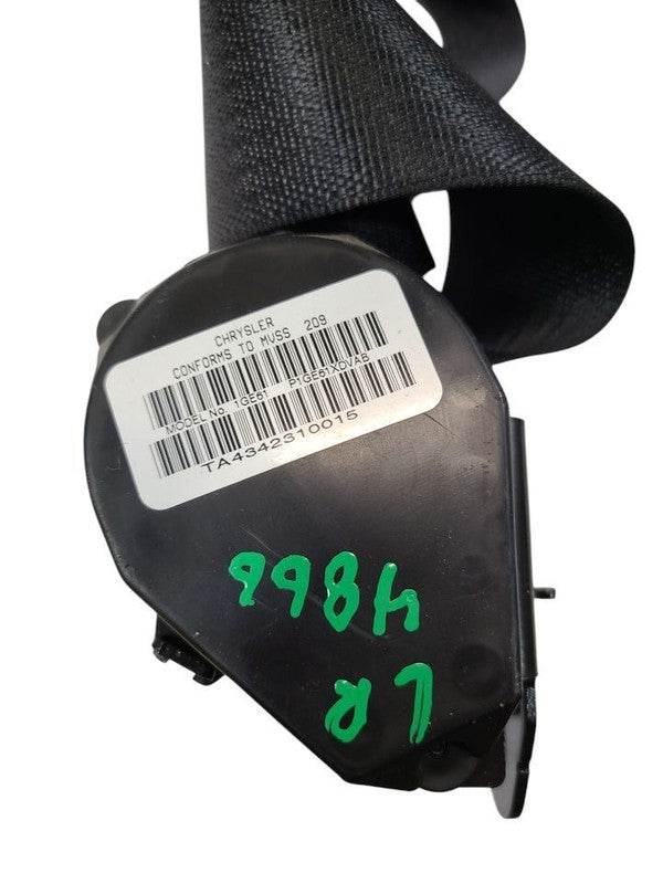 PATRIOT   2014 Seat Belt Rear 610067