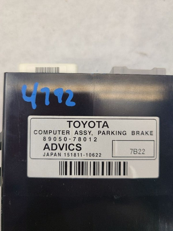 Chassis ECM Parking Brake Left Hand Inner Quarter Fits 15-19 NX300H 60