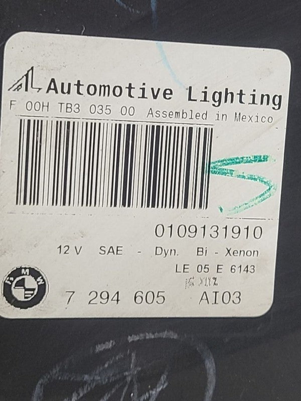Driver Headlight Xenon Adaptive Headlamps Fits 12-13 BMW X5 670306