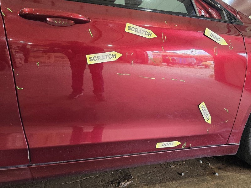 Passenger Front Door Electric Sedan Acoustic Glass Fits 15-17 200 6447