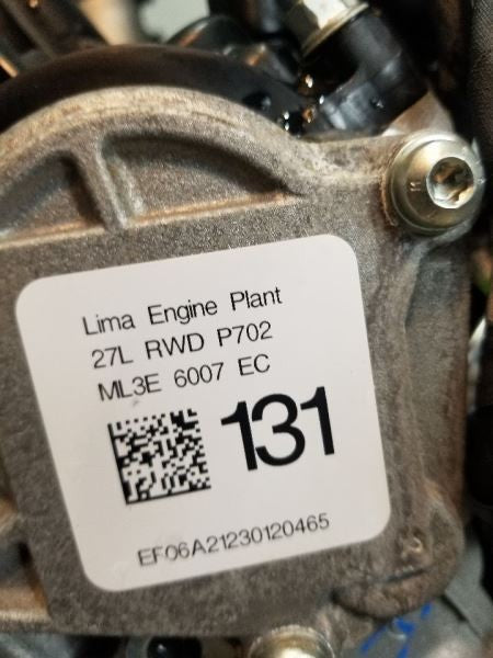 F150      2021 Engine 558738