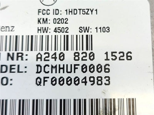 Chassis ECM 220 Type Communication S600 Fits 00-06 MERCEDES S-CLASS 57